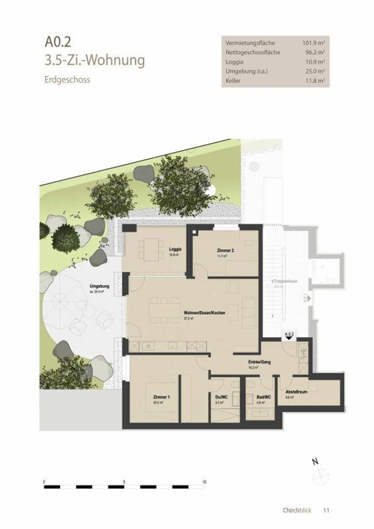 PRIMO INGRESSO - Appartamento di 3.5 locali per la felicità - Foto 8 di 8