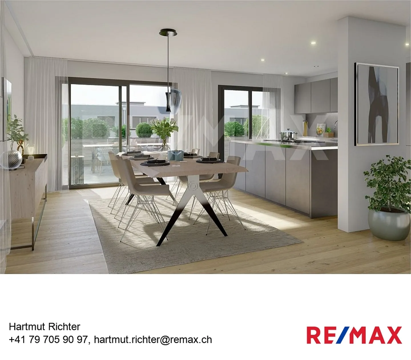 5.5 Room Penthouse Apartment B3-15 in AVENCHES! ONLY A FEW STEPS AWAY FROM THE SHOPS - Photo 1 of 11