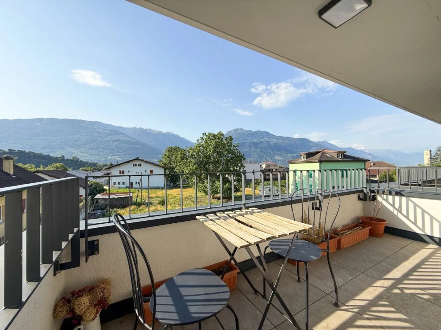 Schöne 2,5-Zimmer-Wohnung zur Miete in Conthey - Foto 5 von 6
