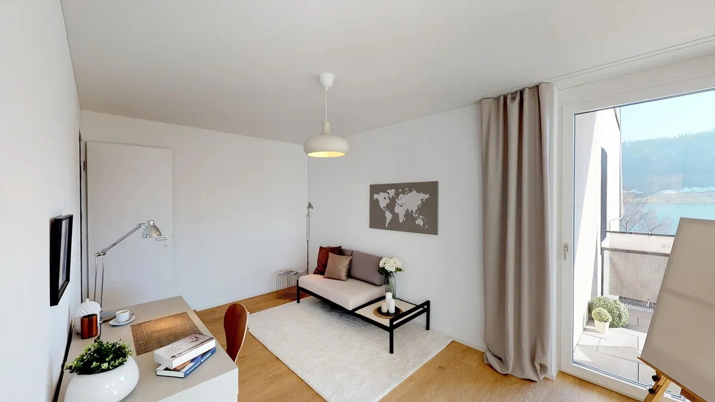 Appartement en attique de rêve avec vue sur le lac Ägeri - Photo 5 sur 10