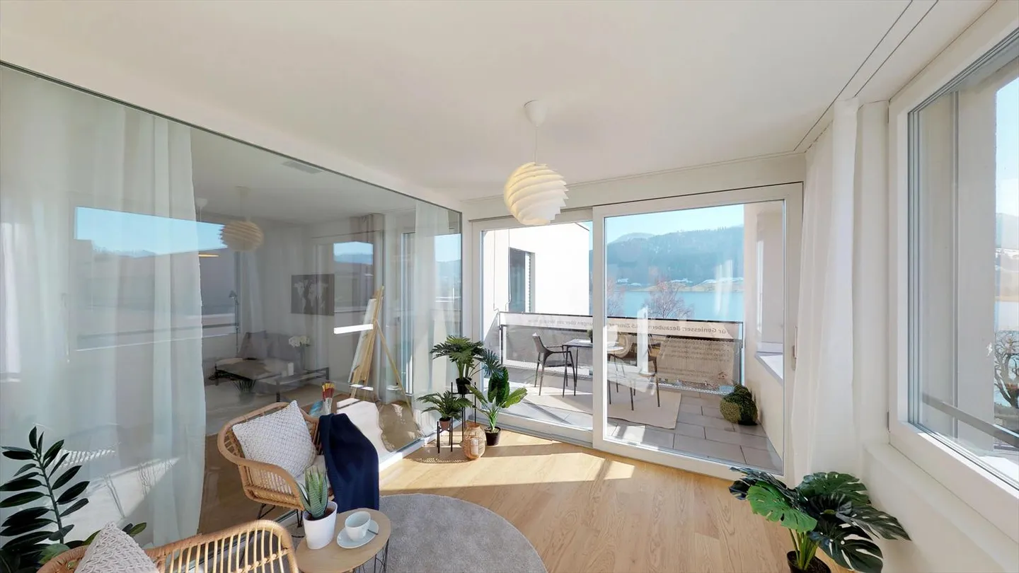 Appartement en attique de rêve avec vue sur le lac Ägeri - Photo 10 sur 10