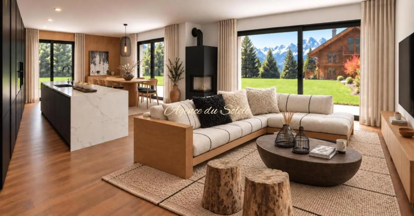 High-end 4.5-room apartment, new and ideally located in Crans! - Photo 2 of 11