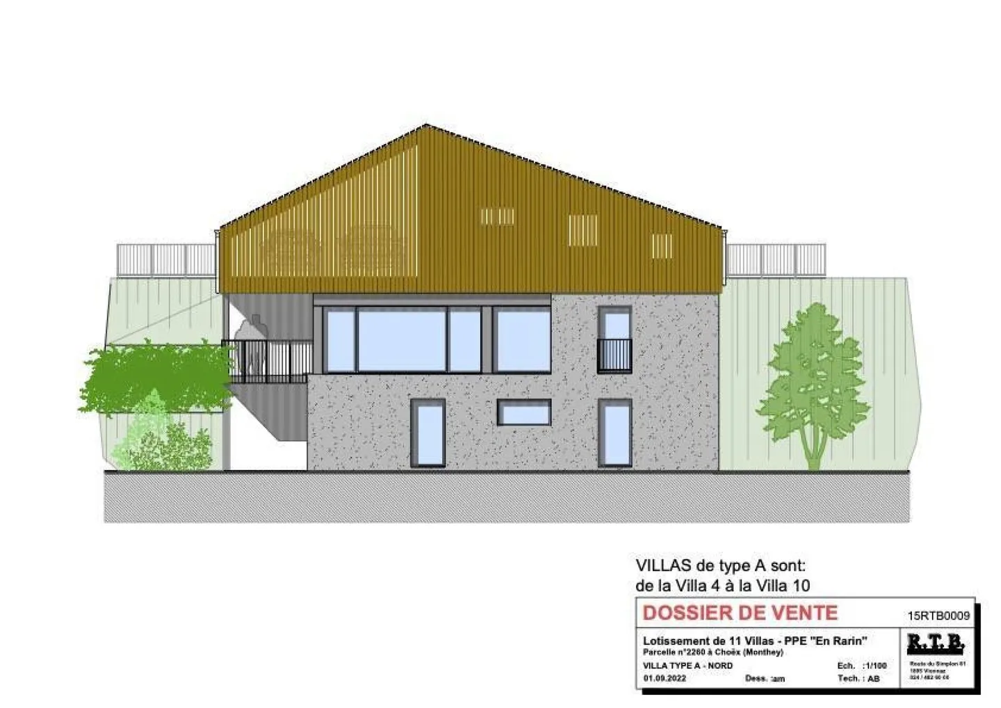 Villa indipendente 4.5 stanze a Choëx - Foto 15 di 15