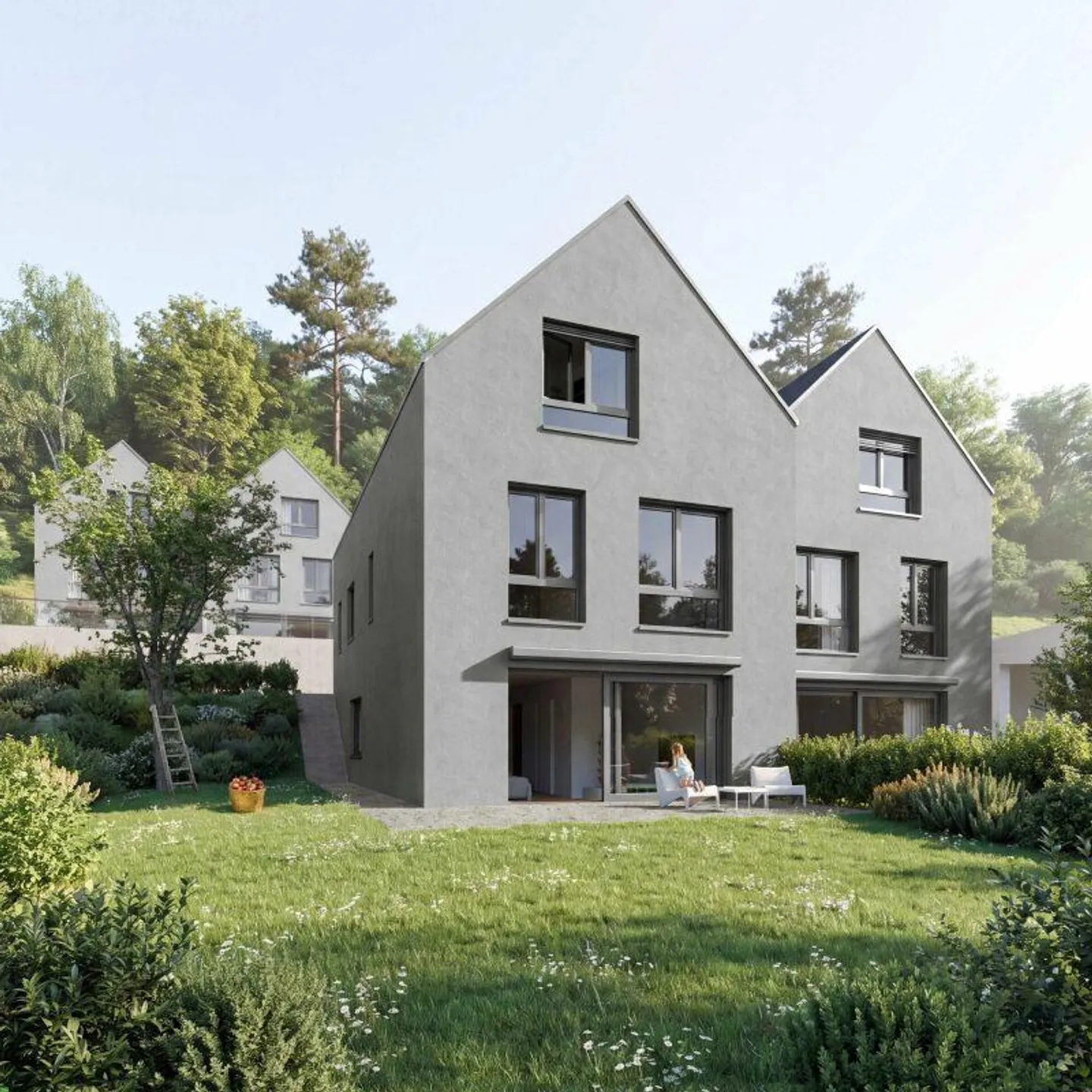 Maison semi-détachée de 5,5 pièces à Biel-Benken - Photo 1 sur 7