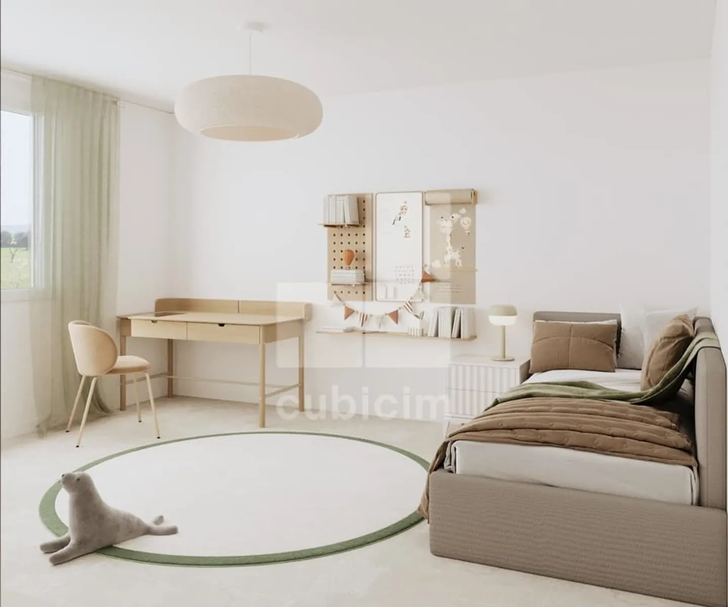 New 3.5-room apartment on the garden level - Photo 7 of 12