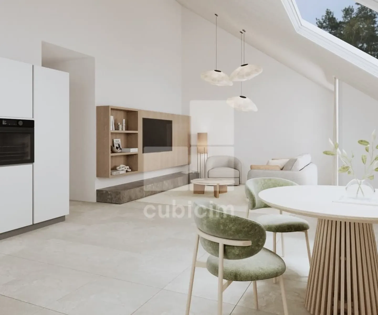 New 3.5-room apartment on the garden level - Photo 5 of 12