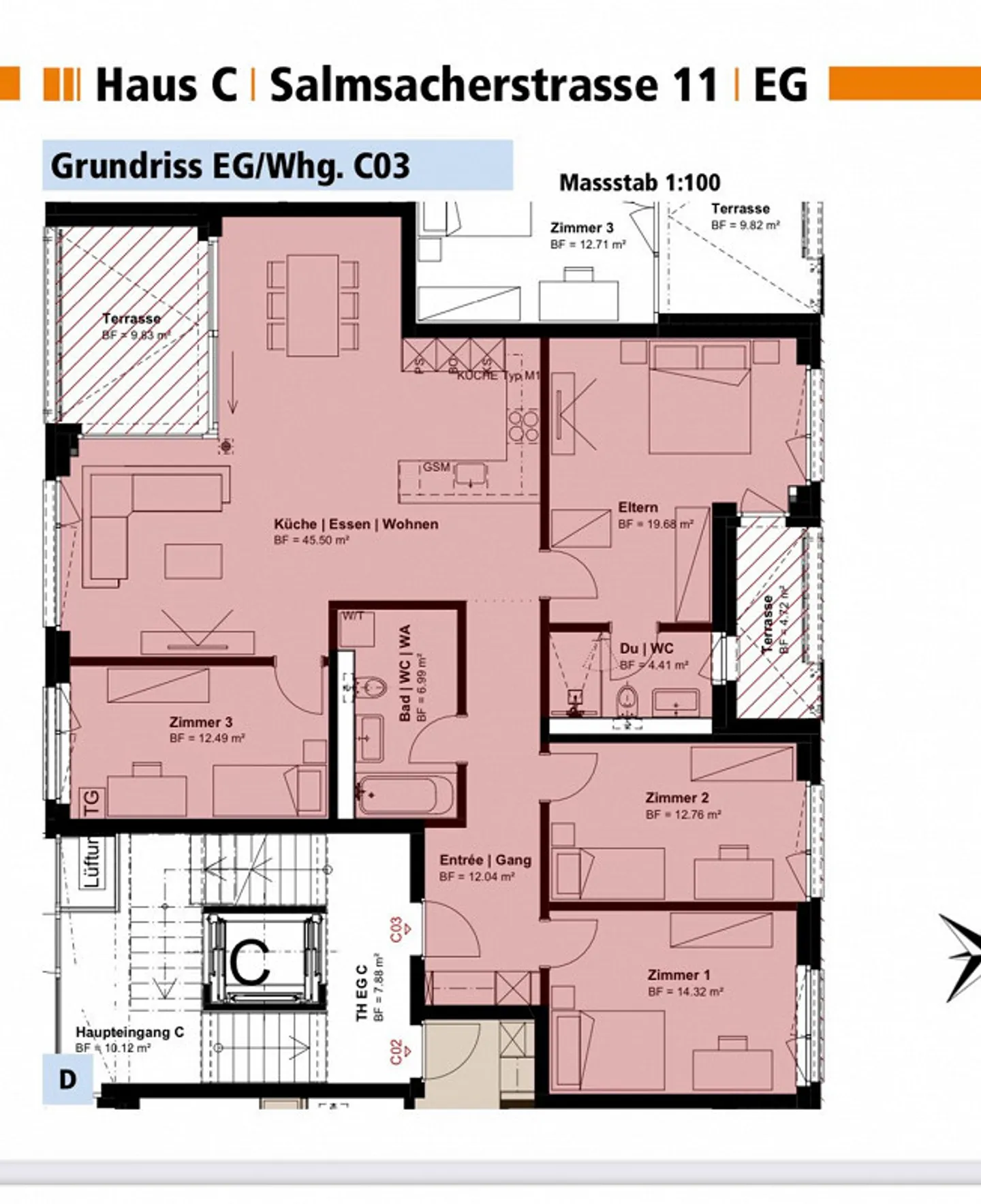 Magnifique appartement de 5,5 pièces au rez-de-chaussée cherche un nouveau locataire - Photo 11 sur 11