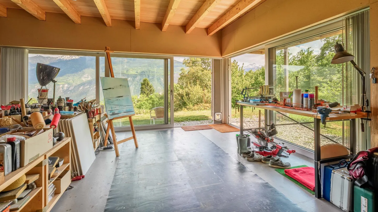 Ensemble unique de deux villas avec terrain adjacent - Ayent (Valais) - Photo 8 sur 17