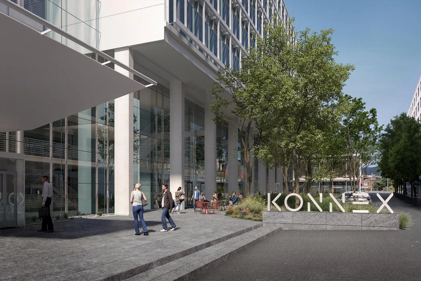 KONNEX - Votre bureau à Baden - Certifié LEED Gold et Minergie - Photo 1 sur 13