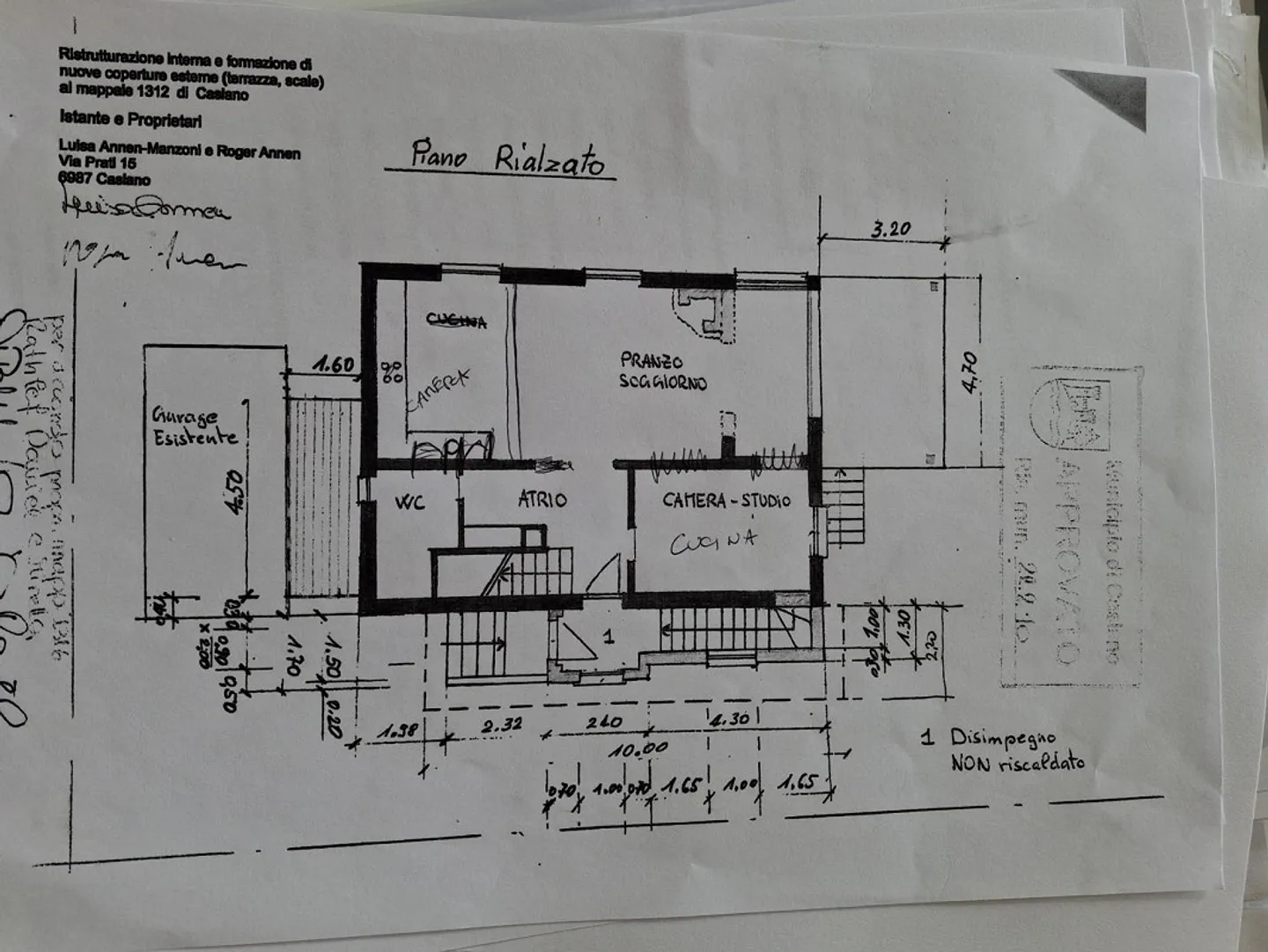 GRANDE CASA DI CAMPAGNA 6.5 CON GIARDINO A DUE PASSI DAL LAGO A CASLANO - Foto 11 di 13