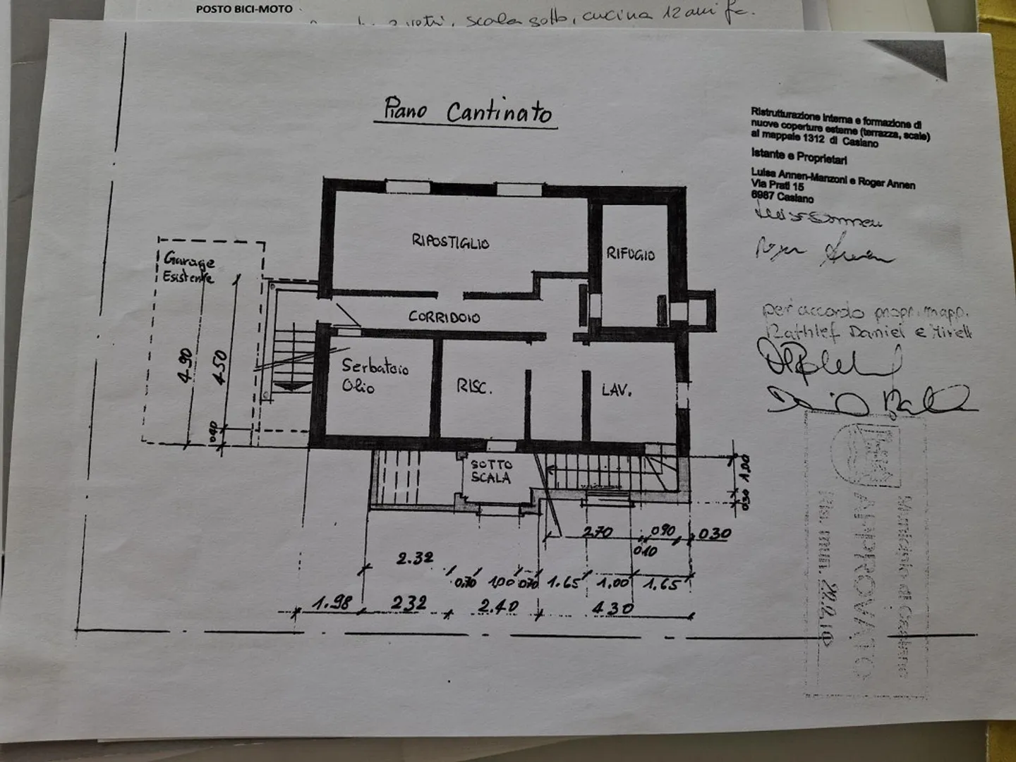 GRANDE CASA DI CAMPAGNA 6.5 CON GIARDINO A DUE PASSI DAL LAGO A CASLANO - Foto 12 di 13