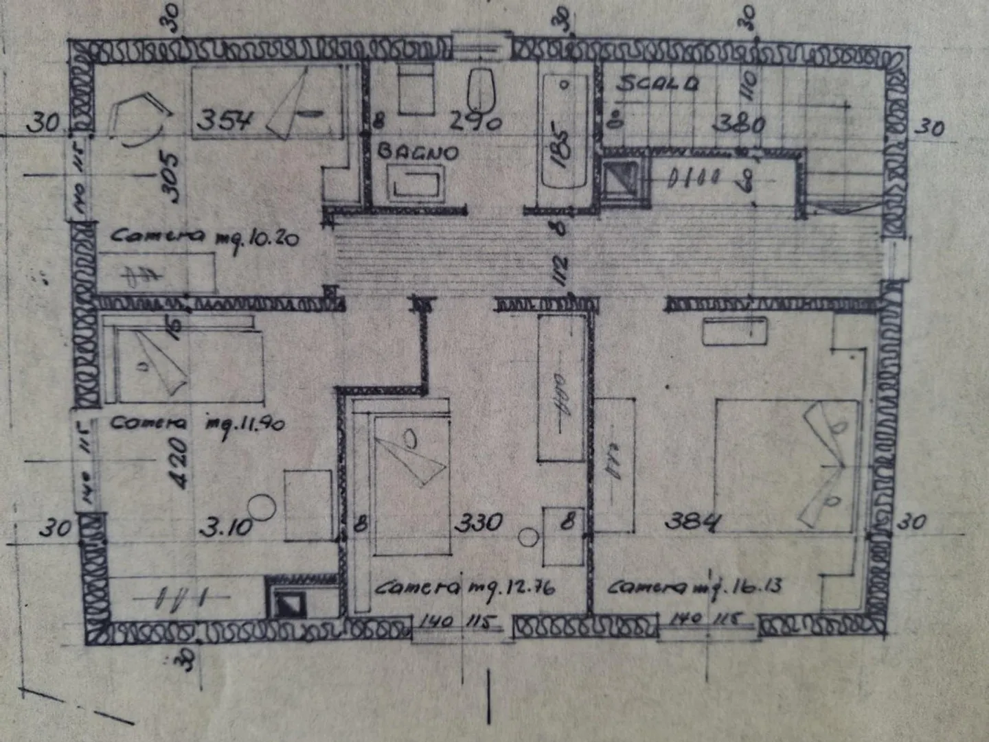 GRANDE CASA DI CAMPAGNA 6.5 CON GIARDINO A DUE PASSI DAL LAGO A CASLANO - Foto 13 di 13