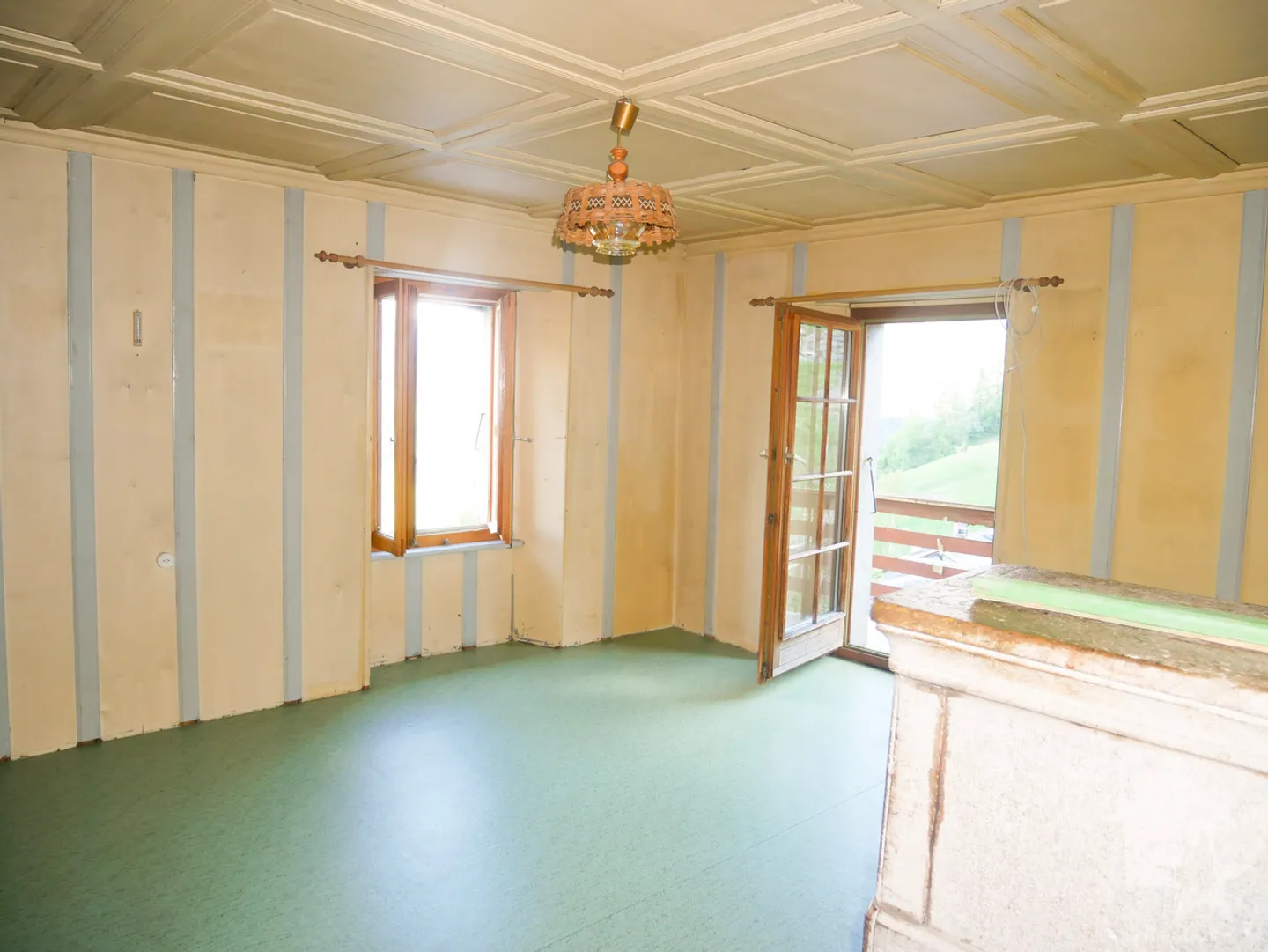 Chez-les-Reuses, Haus und angrenzende Scheune zu renovieren. Atemberaubende Aussicht. - Foto 12 von 13