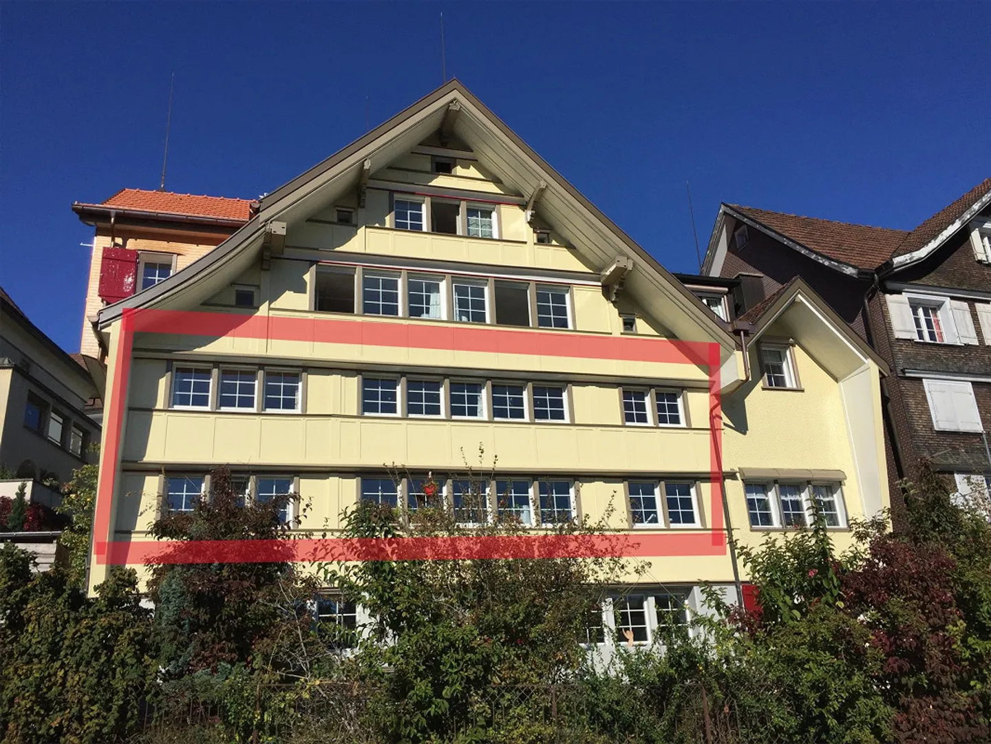 Grosszügige, heimelige 6,5 Zi Wohnung im Dorfkern von Trogen - Foto 14 von 15