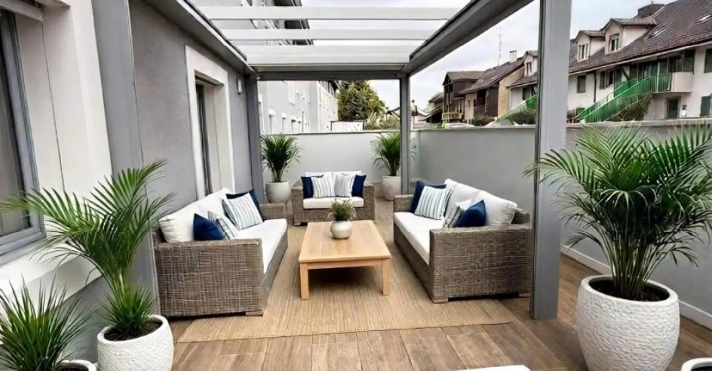 Magnificent 3-room apartment with a large 41 m2 terrace - Photo 4 of 4