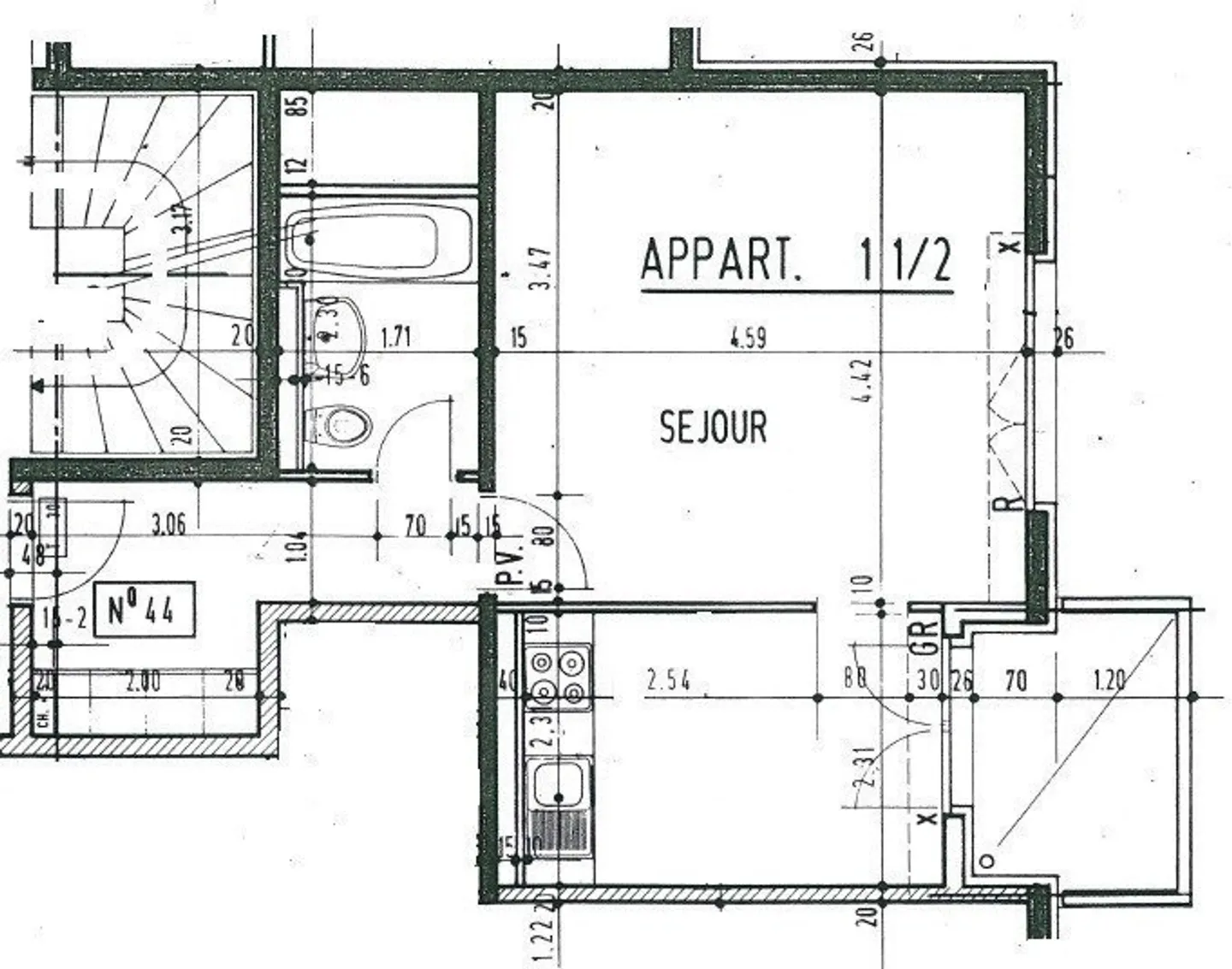 1,5-Zimmer-Wohnung - Foto 8 von 9