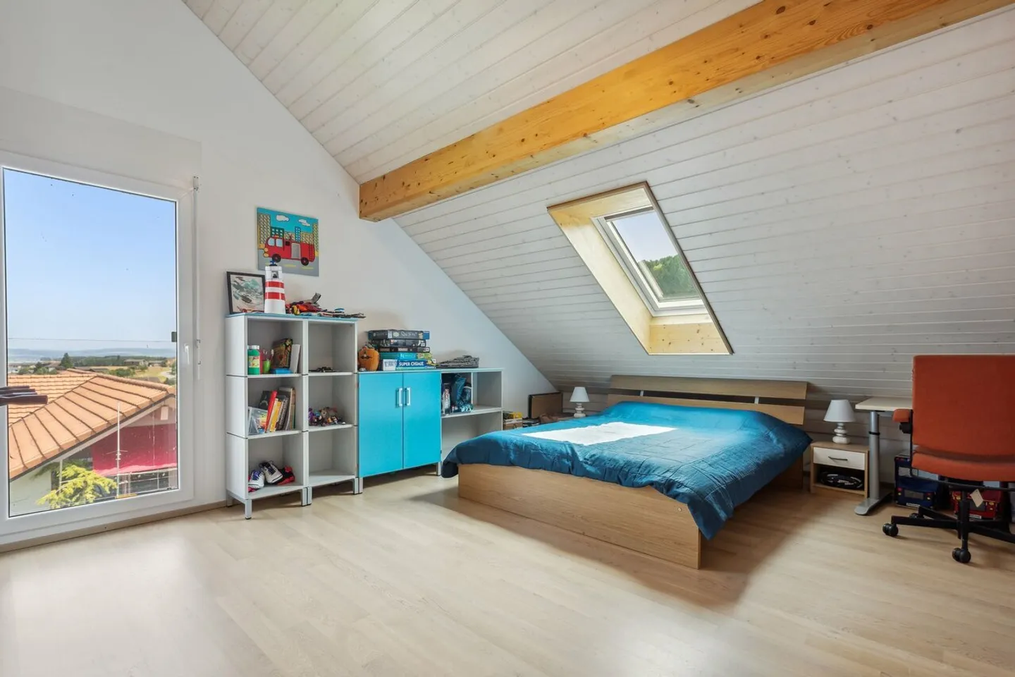 Châtillon, in vendita, magnifico attico con vista sul lago! - Foto 9 di 11