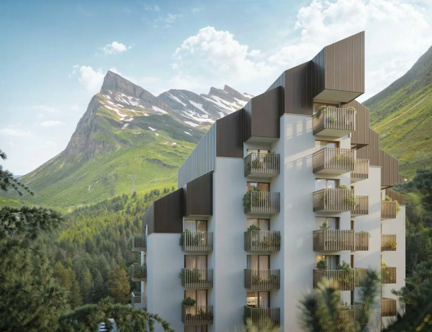 SAN BERNARDINO - ALBARELLA - Modern 3.5-room apartments - Photo 1 of 9