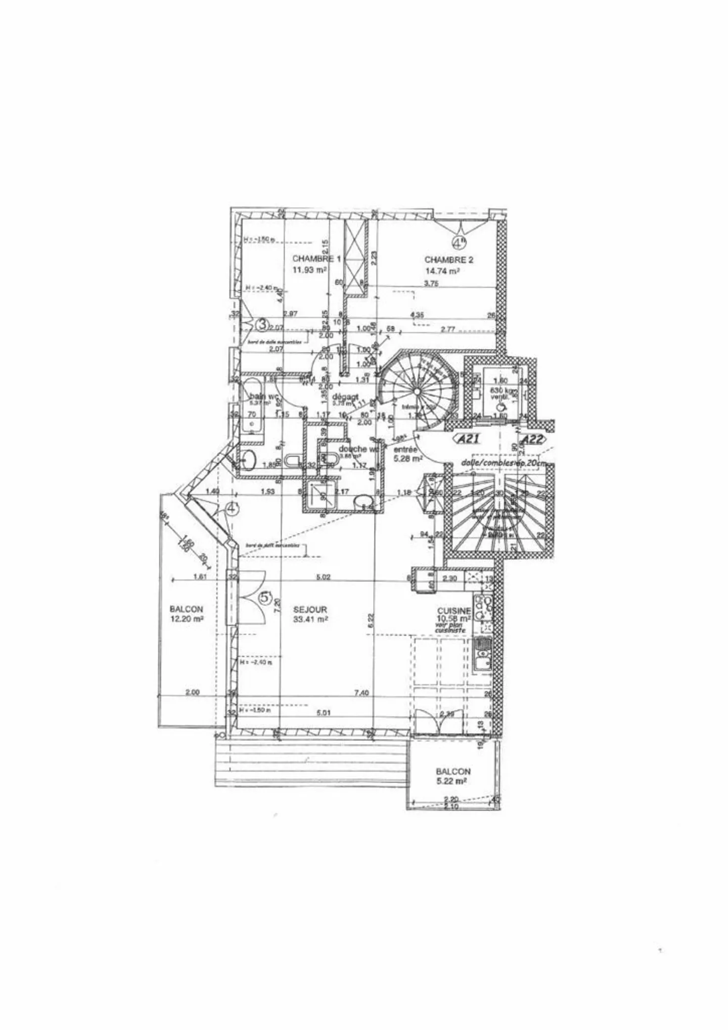 Magnifico appartamento duplex di 3,5 locali - Foto 6 di 11