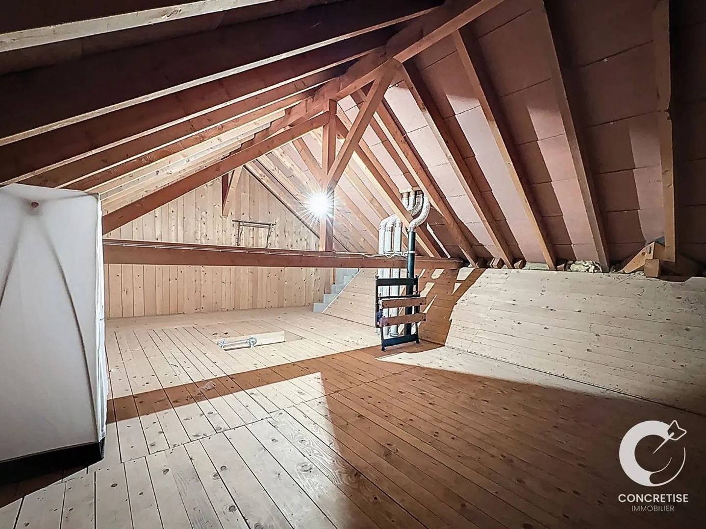 4.5 Rooms in Lussery-Villars - Balcony and View of Mont-Blanc - Photo 11 of 12