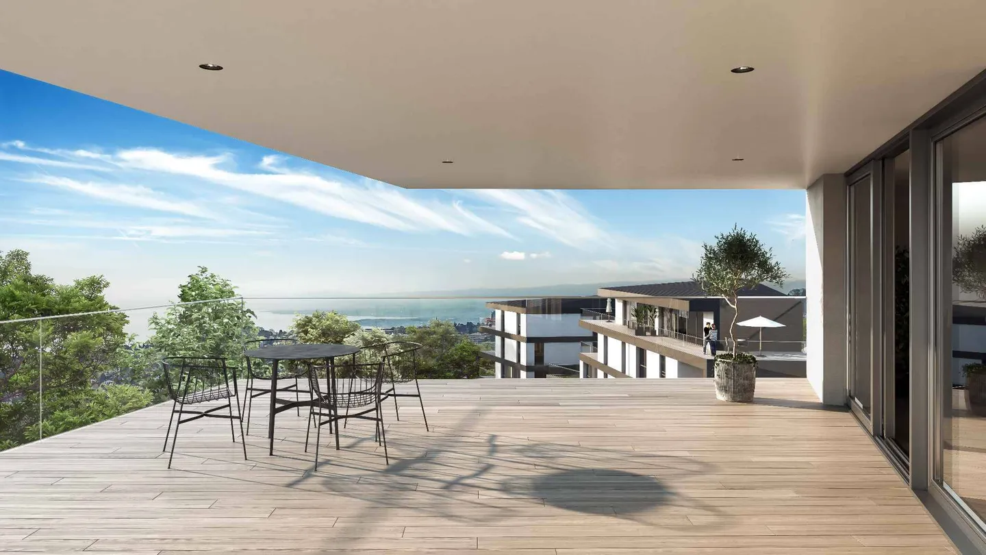 Nouvelle résidence à Chailly ! Duplex avec 5,5 pièces et balcon sud - Photo 1 sur 8