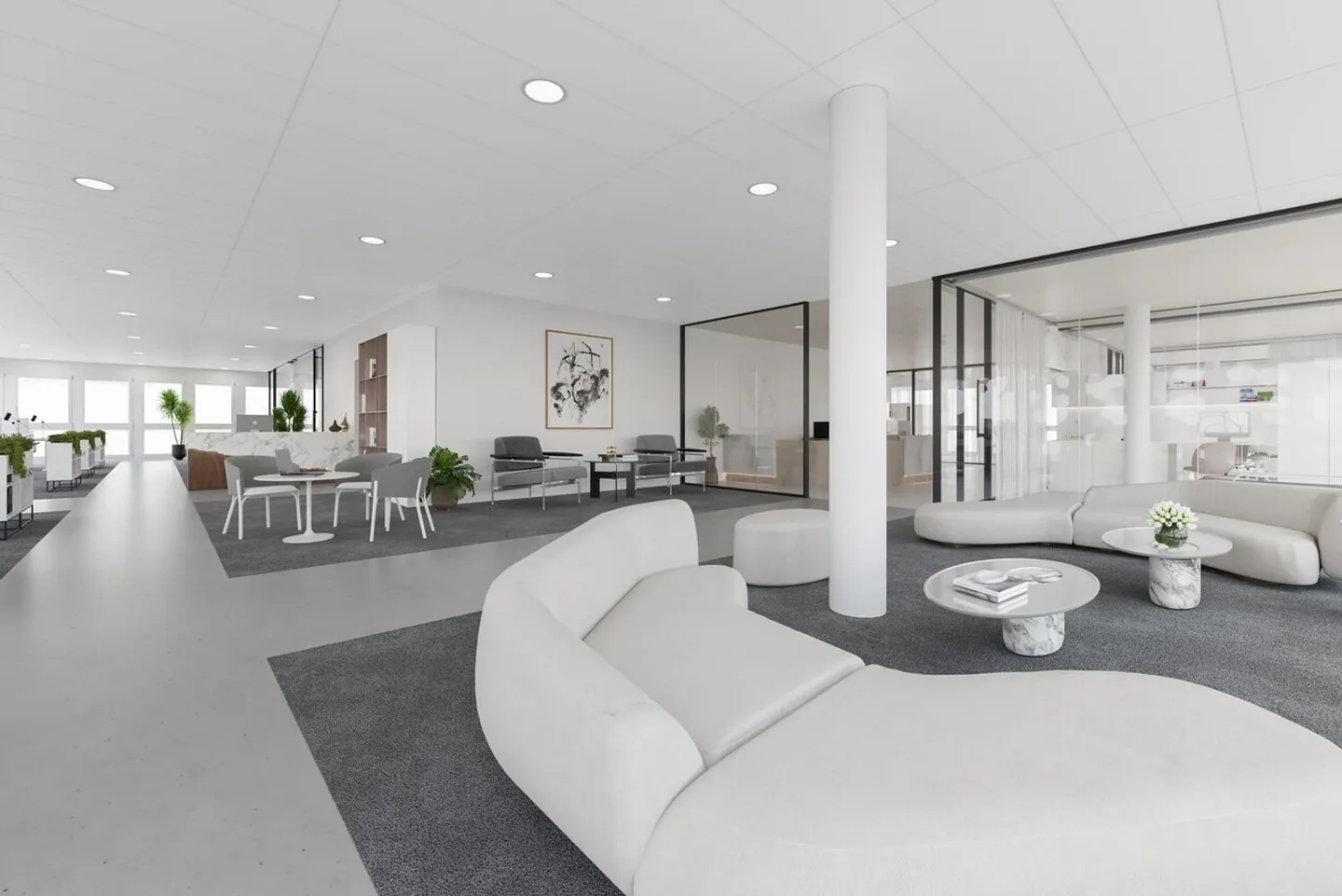 Superbo ufficio di 140 m² nel nuovo edificio "Le Closel" a Renens - Foto 3 di 5