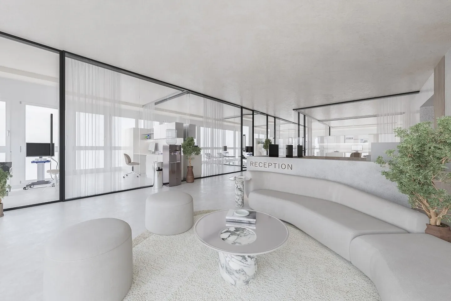 Superbo ufficio di 140 m² nel nuovo edificio "Le Closel" a Renens - Foto 5 di 5