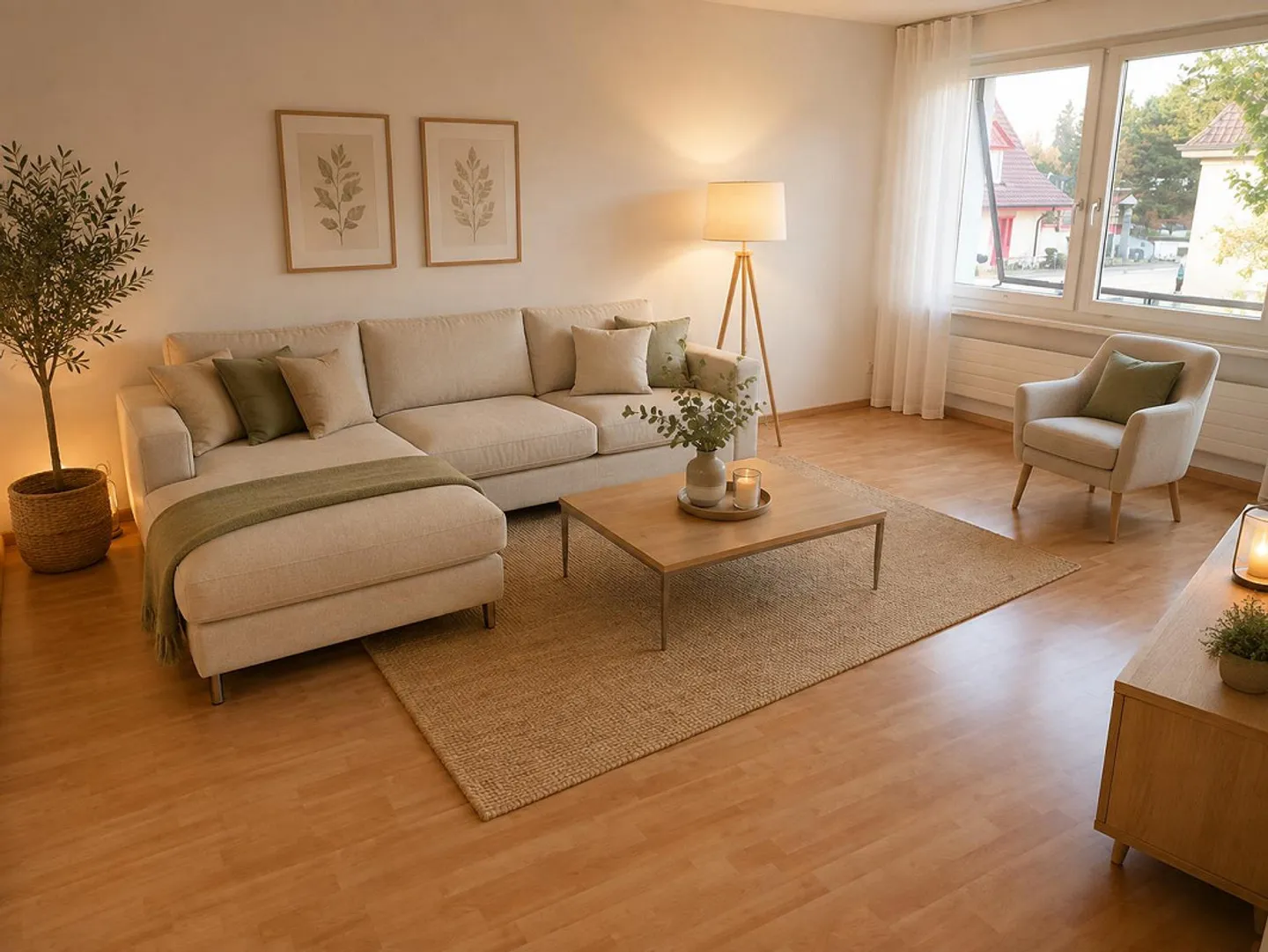 Helle 2-Zimmer-Wohnung mit Balkon - Foto 1 von 9