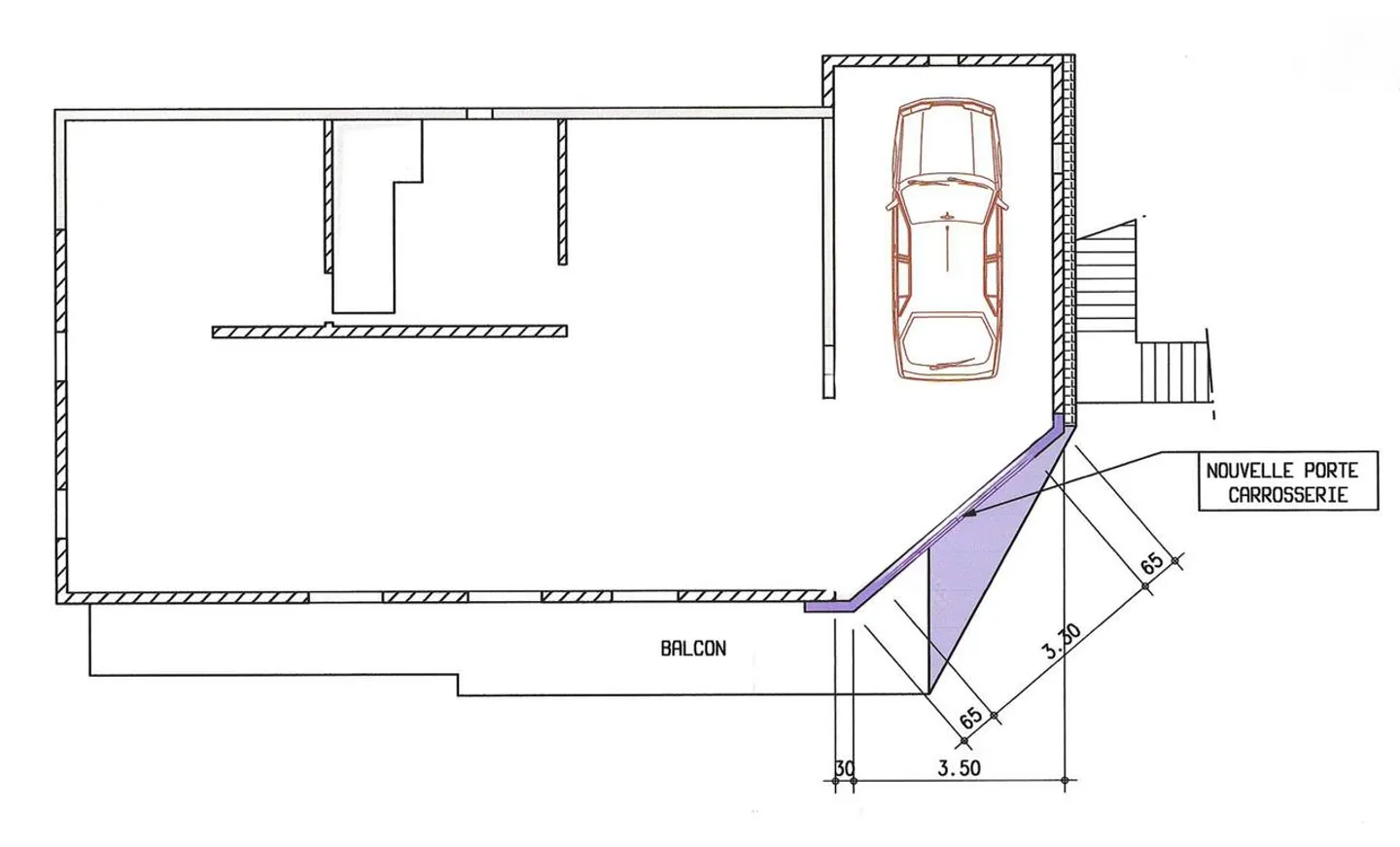 Opportunity: large workshop of 137 m² with second building, 98 m² - Photo 11 of 11