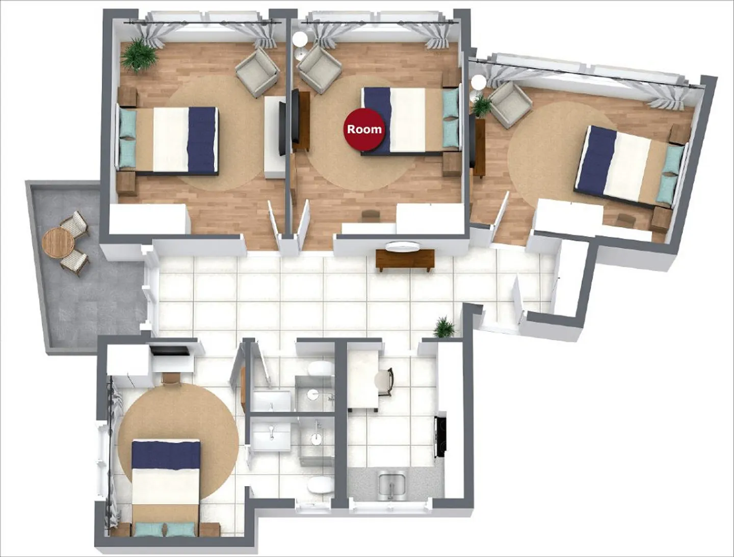 Coliving avec accès au lac et opportunités de carrière à Baar - Photo 14 sur 14