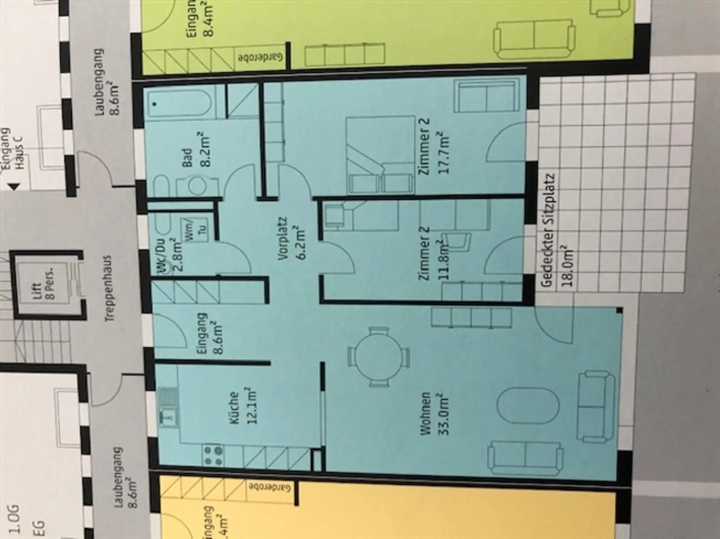 Appartamento 3 ½ locali in affitto a Lengnau, Svizzera - Foto 7 di 7