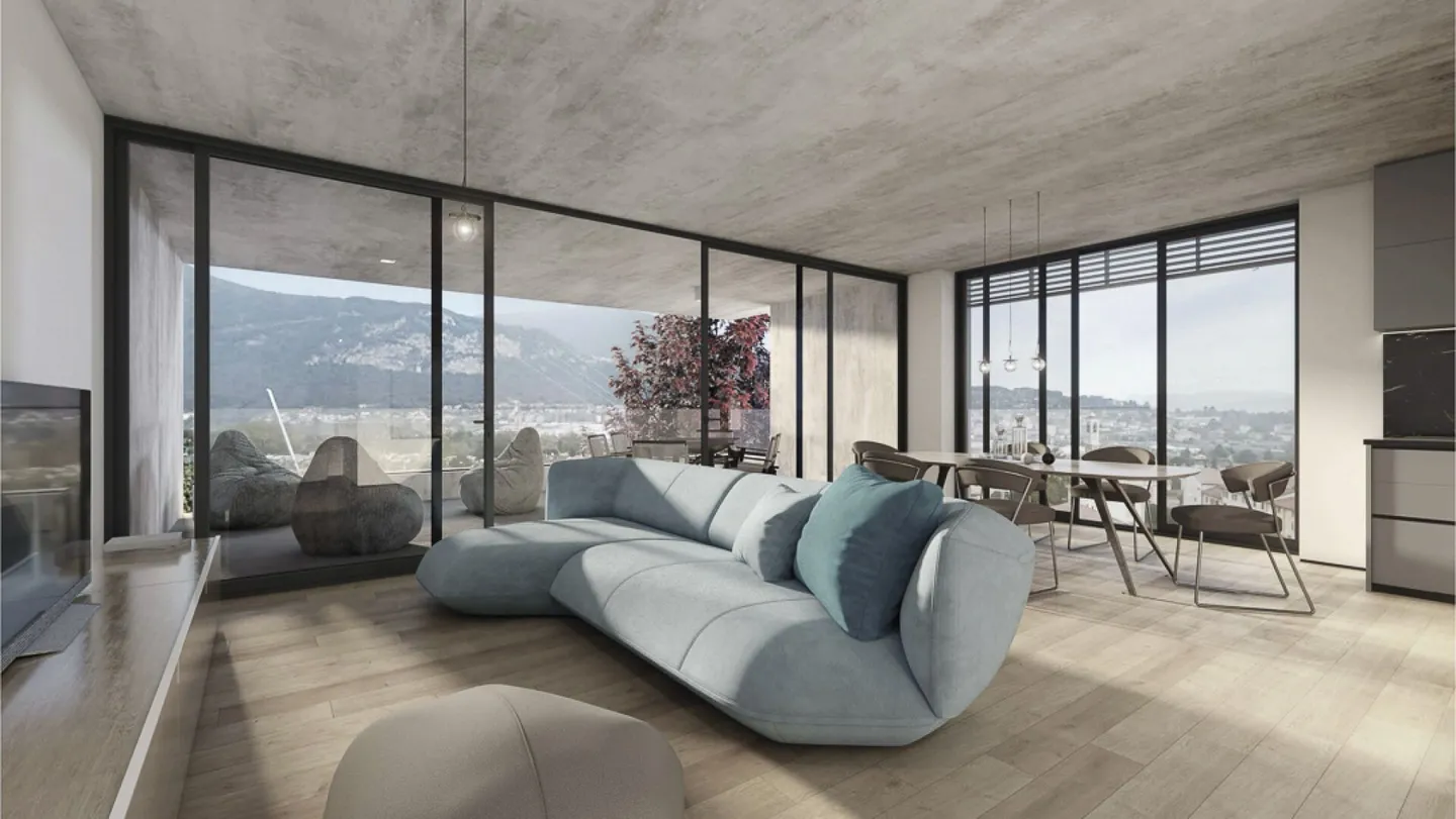 Wohnung 4.5 Zimmer zum Verkauf in Mendrisio - Residenz Les Rocs Kopie - Foto 3 von 4