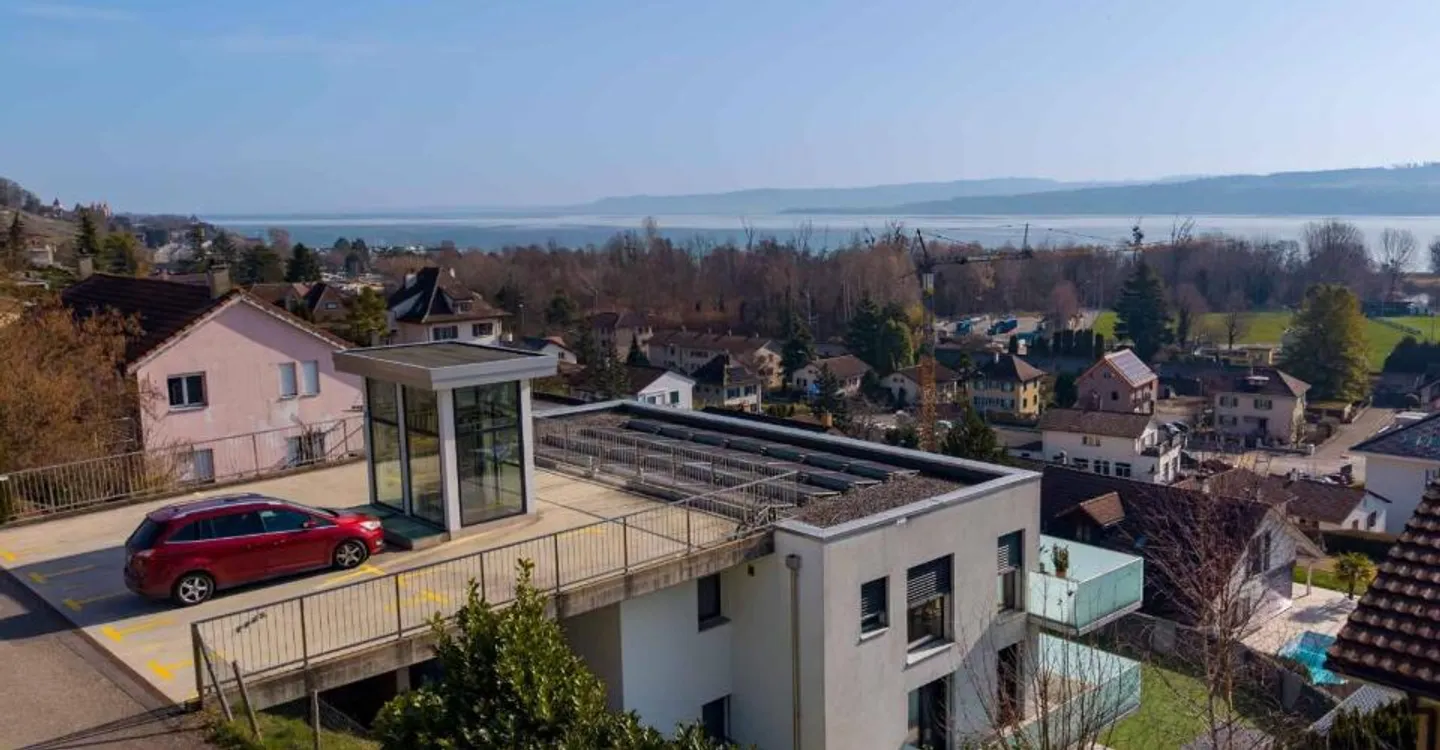 4.5-room duplex with basement, garden and lake view - Photo 10 of 10