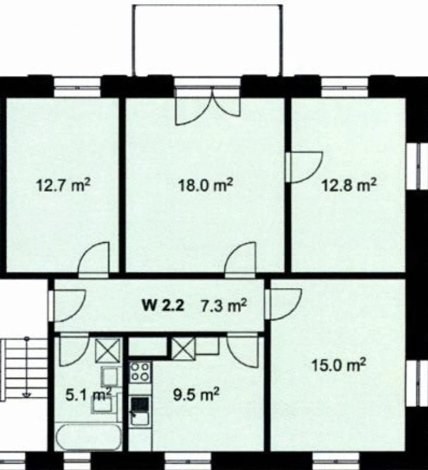 Appartement spacieux et charmant à louer - Photo 10 sur 10