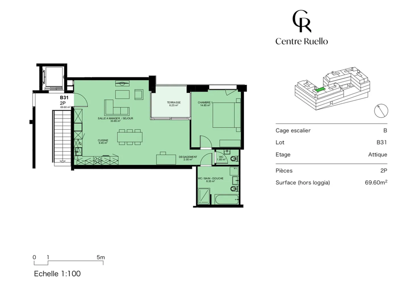 Appartement moderne à Rolle - Photo 5 sur 5