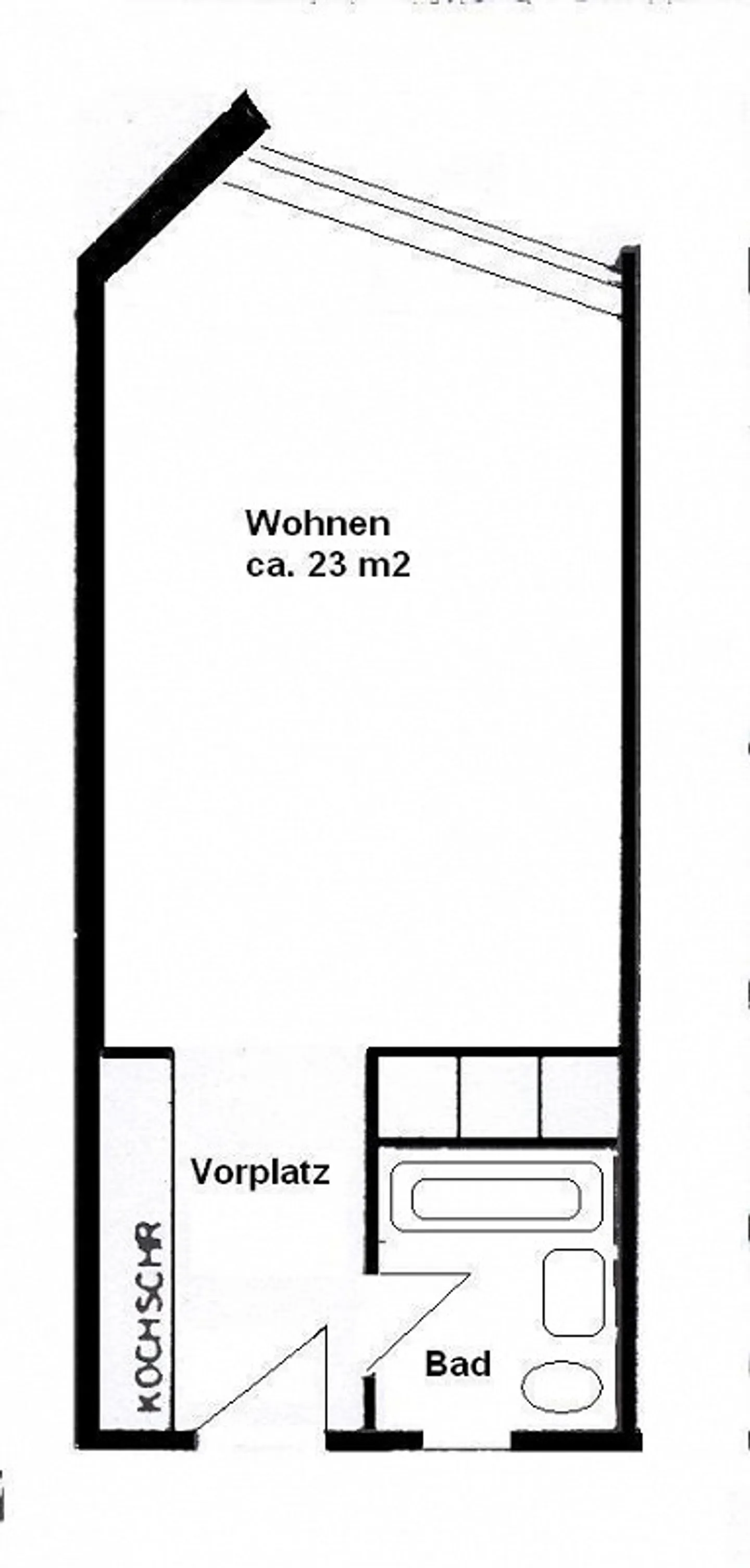 Gemütliches Studio in der Stadt - Foto 5 von 5