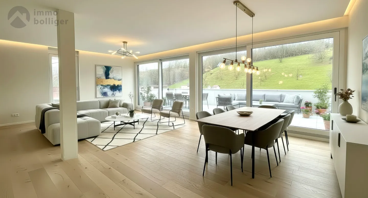 Terrace House with Comfort, Style and View in Mühlethal - Photo 2 of 15