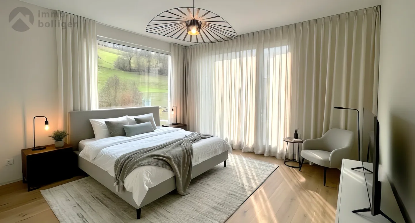 Terrace House with Comfort, Style and View in Mühlethal - Photo 6 of 15