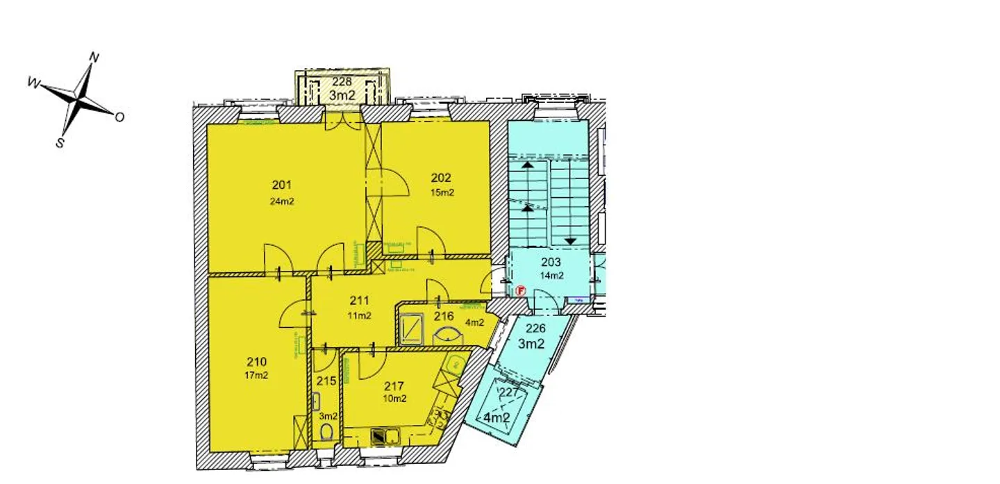 City apartment with balcony! - Photo 11 of 11