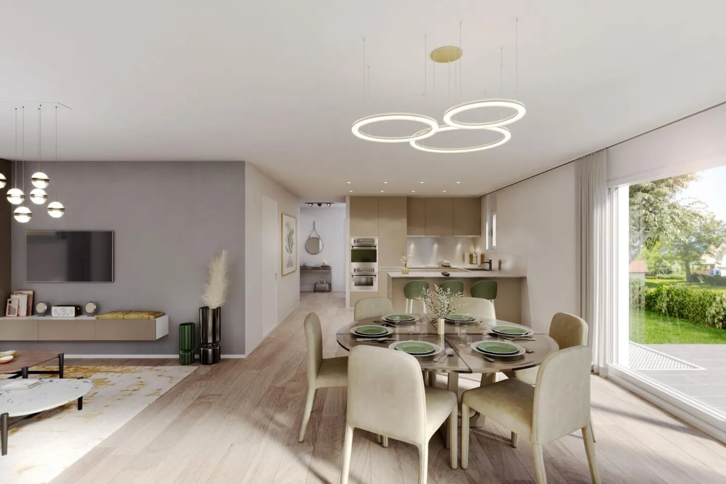 Nouvelle villa à Penthéréaz - Photo 4 sur 7