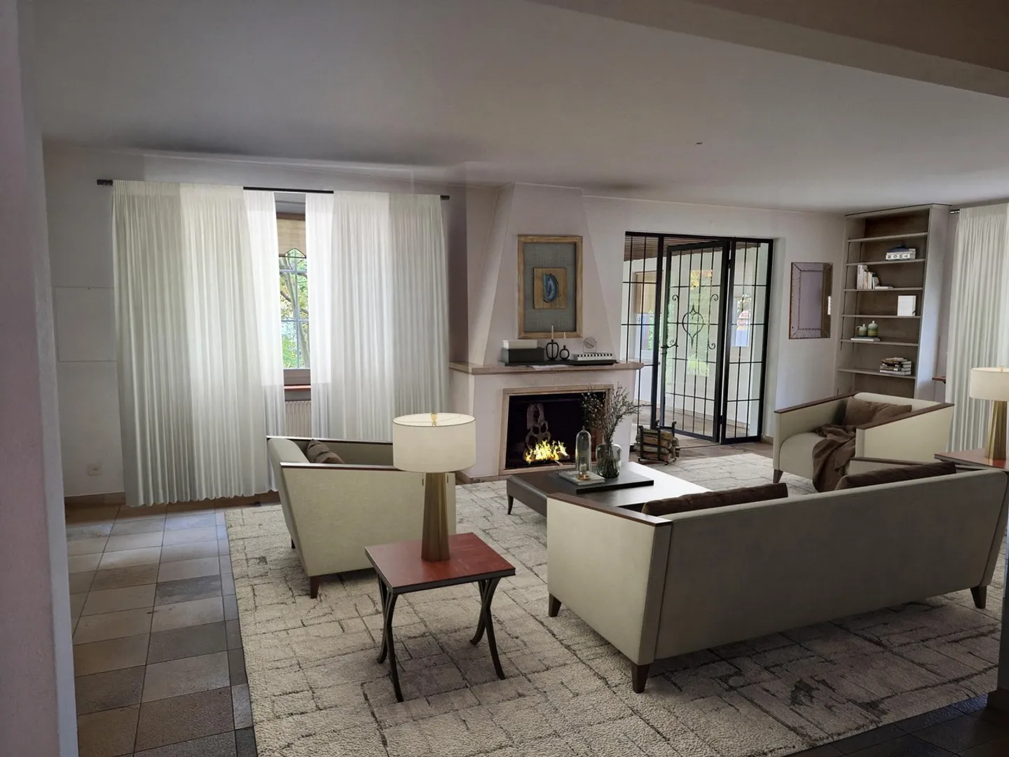 Detached Family House in Country House Style - Photo 2 of 9