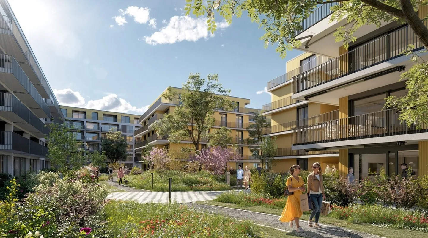 Neubau 2,5-Zimmer-Wohnung mit Garten - Foto 11 von 13