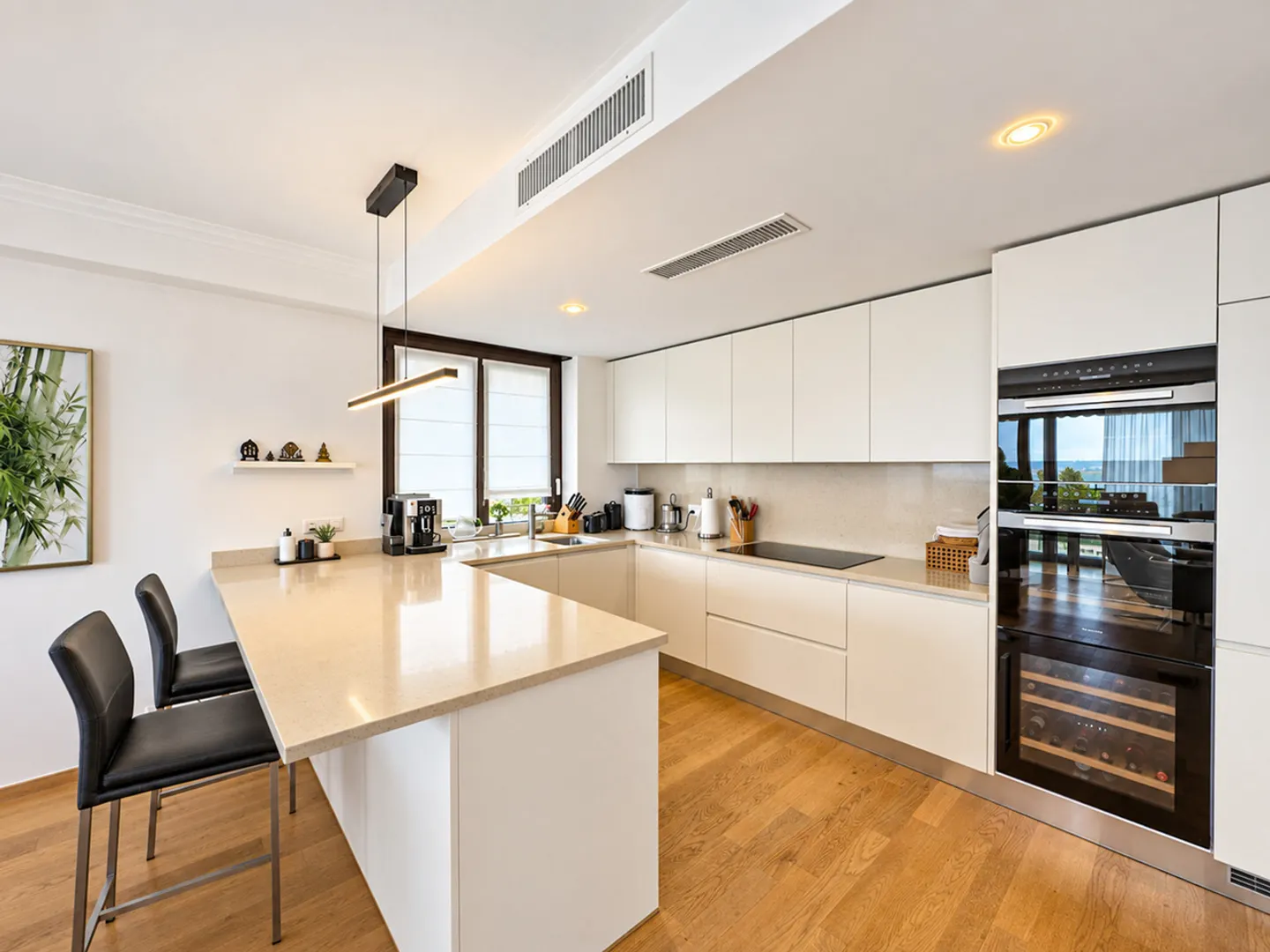 Geräumige 4,5-Zimmer-Wohnung mit Seeblick in Paradiso - Foto 3 von 10
