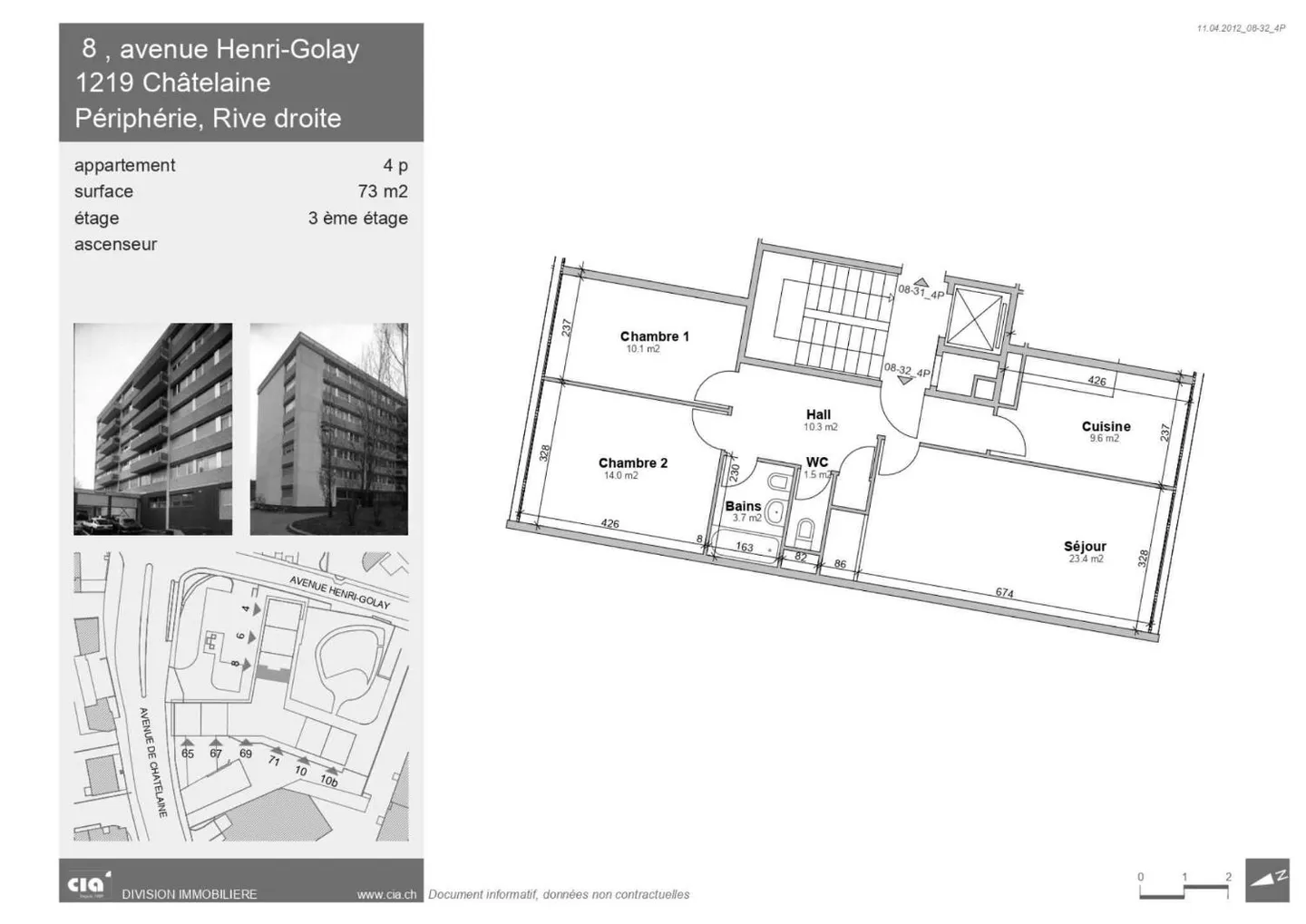 4-room apartment - Photo 2 of 2