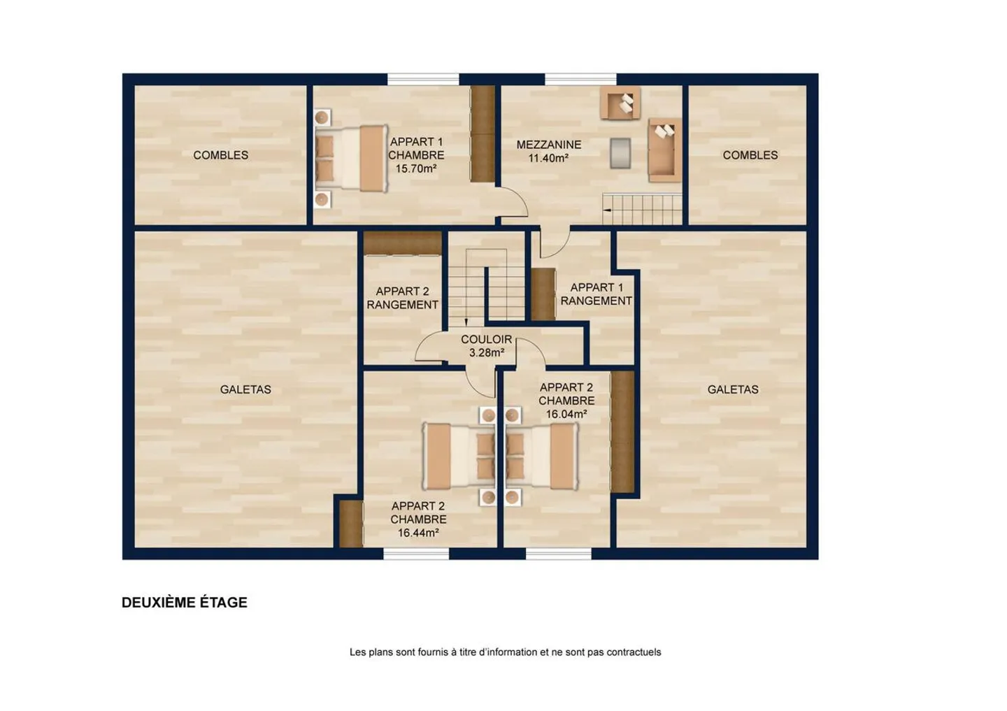 Chalet composed of two apartments and a business - Photo 13 of 14
