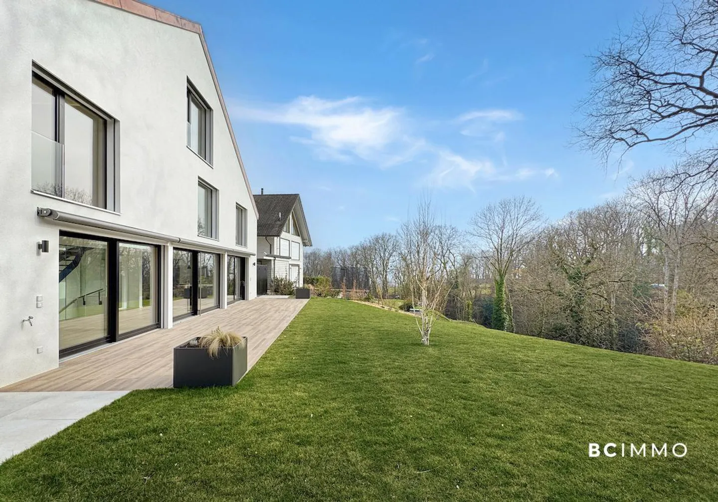 Elegante zeitgenössische Villa mit Aufzug in Crans-près-Céligny - Foto 7 von 13