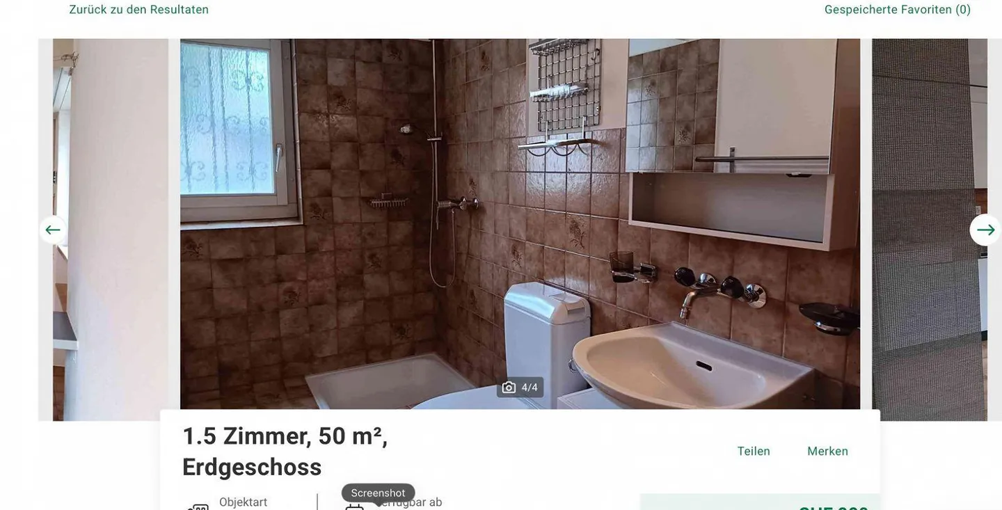 Appartement 1.5 pièces - Photo 3 sur 5