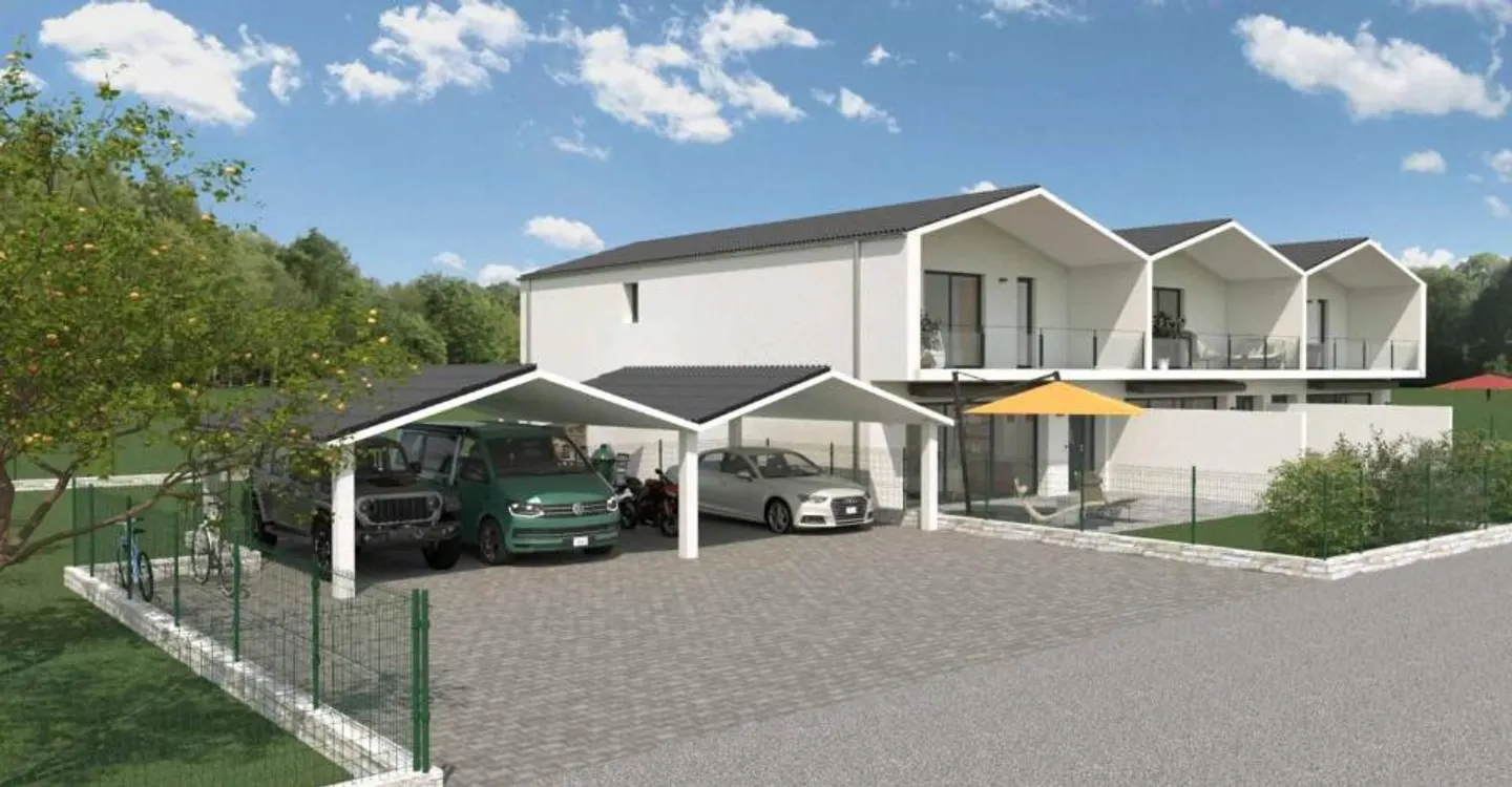 Neue angrenzende Villa in La Balmaz – Los C - Foto 5 von 6