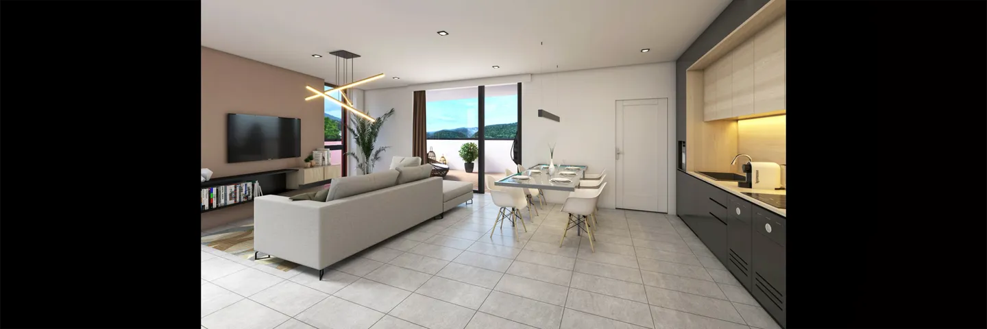 Modernes Apartment in Villeret - Foto 2 von 4