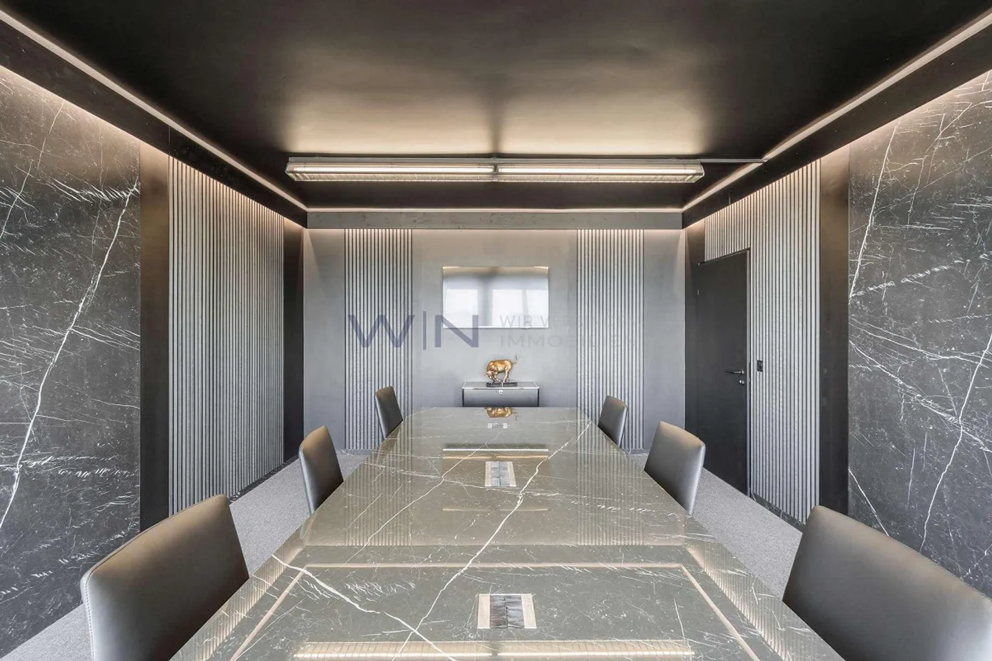 Black Office: Sala riunioni di lusso sul lago di Zurigo - Foto 5 di 5